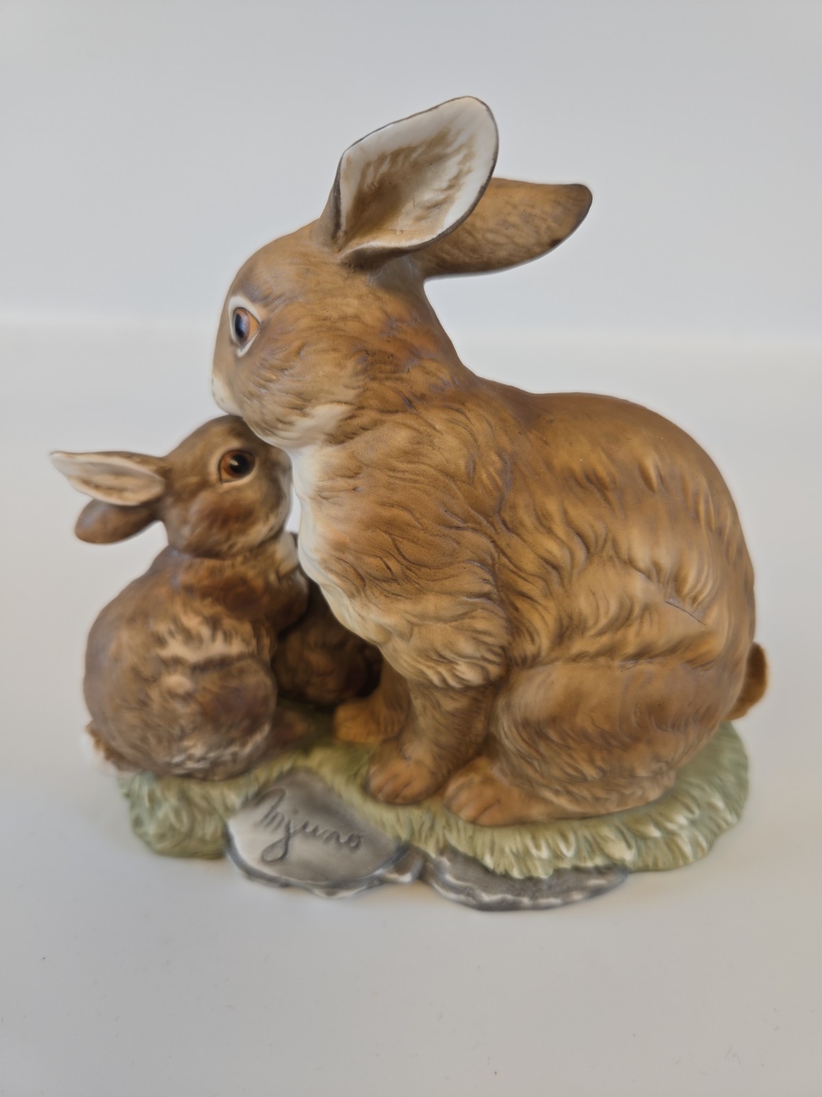 Vintage Homco Masterpiece “Bunny Blessings” Porcelain Figurine ,1990 Retired