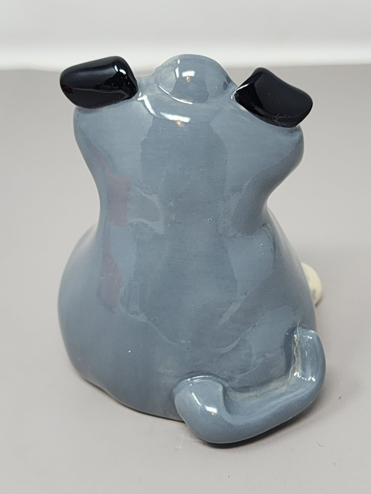 Vintage Douglas Russ Signed Berrie Porcelain Dog Kitchy Unique