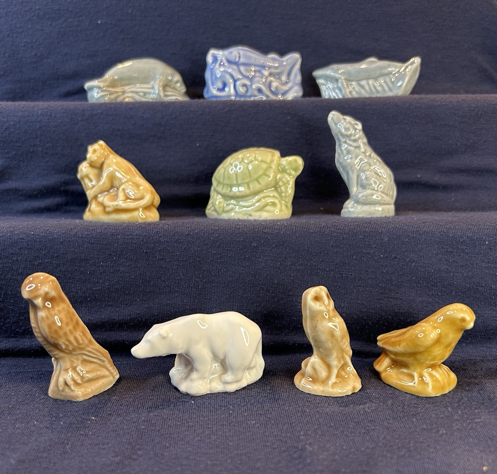 Wade Red Rose Tea Endangered Species Series Complete Set of 10 Figurines