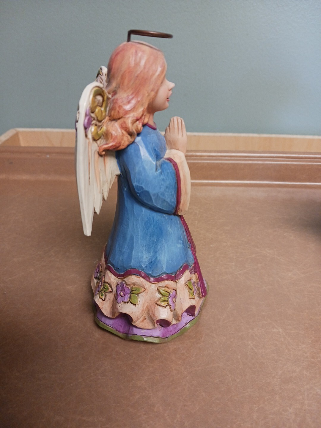 Jim Shore “Smile & Pray To Start The Day” Angel Figure 2014