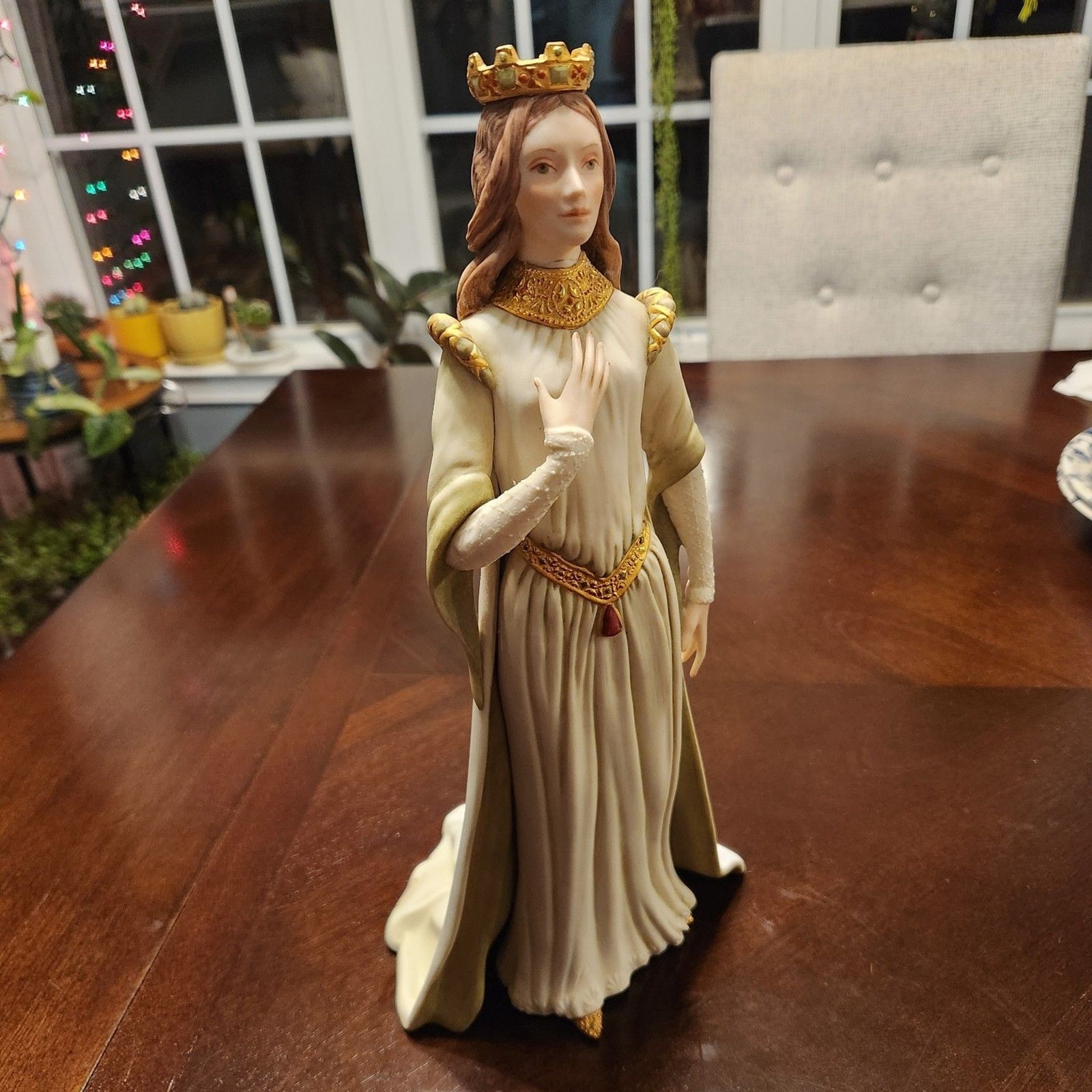 Vtg Cybis Queen Esther Porcelain Figurine 13″ Limited Edition 1974 #222 Of 750
