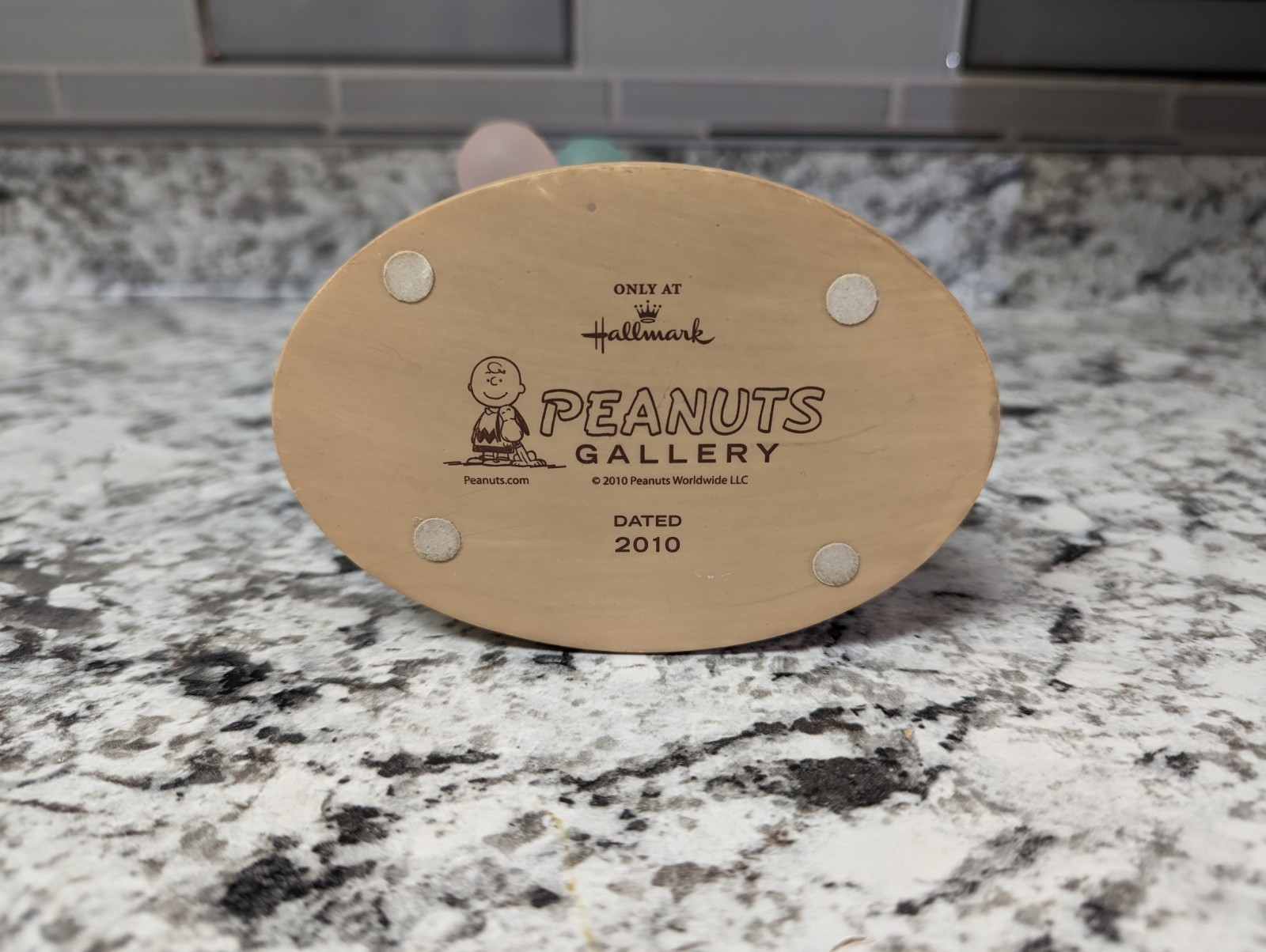 Hallmark Peanuts Gallery 2010 Snoopy And Woodstock What A Wonderful Day Figurine