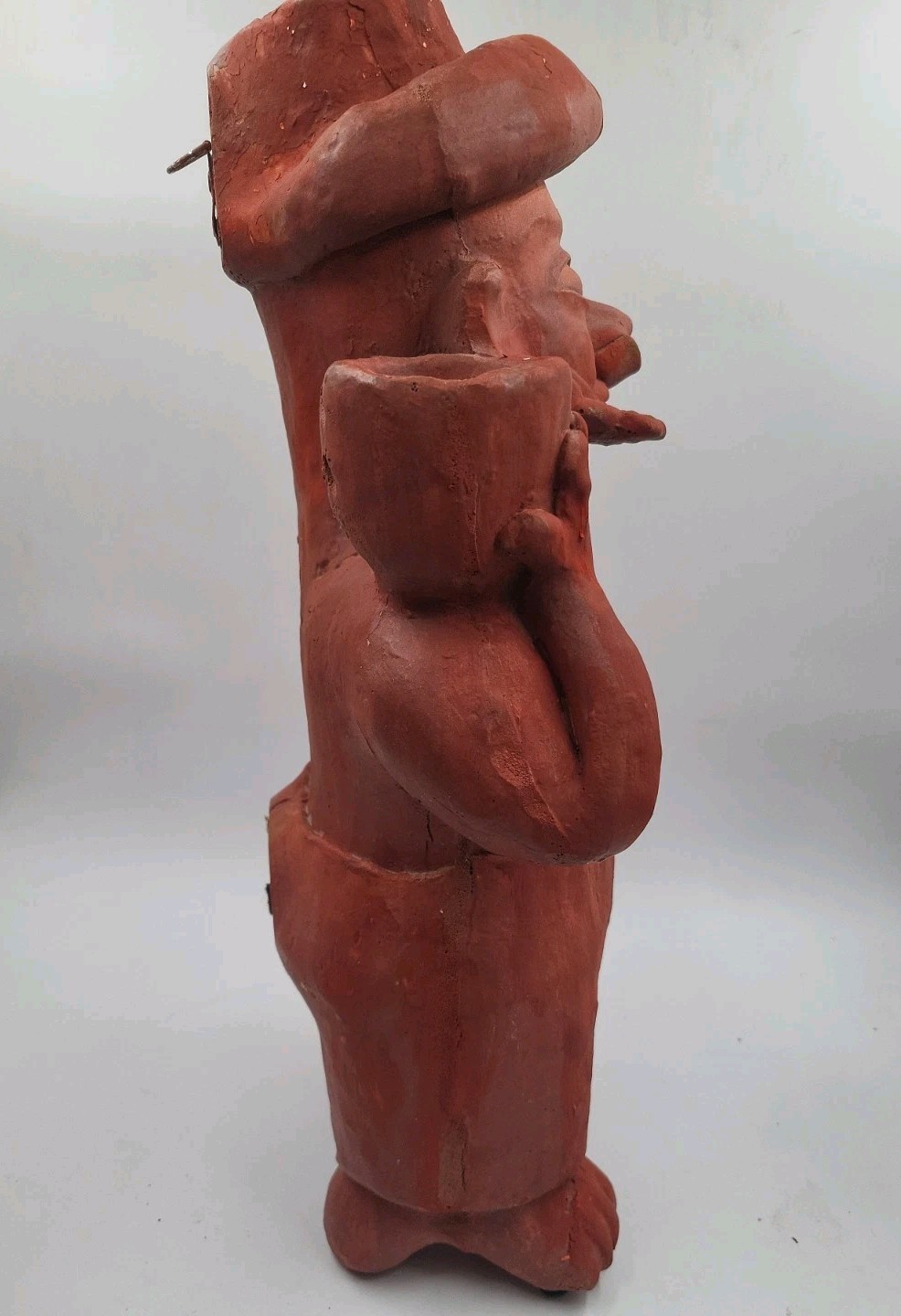 Nettle Creek Gallery Classics Nayarit Figural Pair Terracotta Style Sculptures