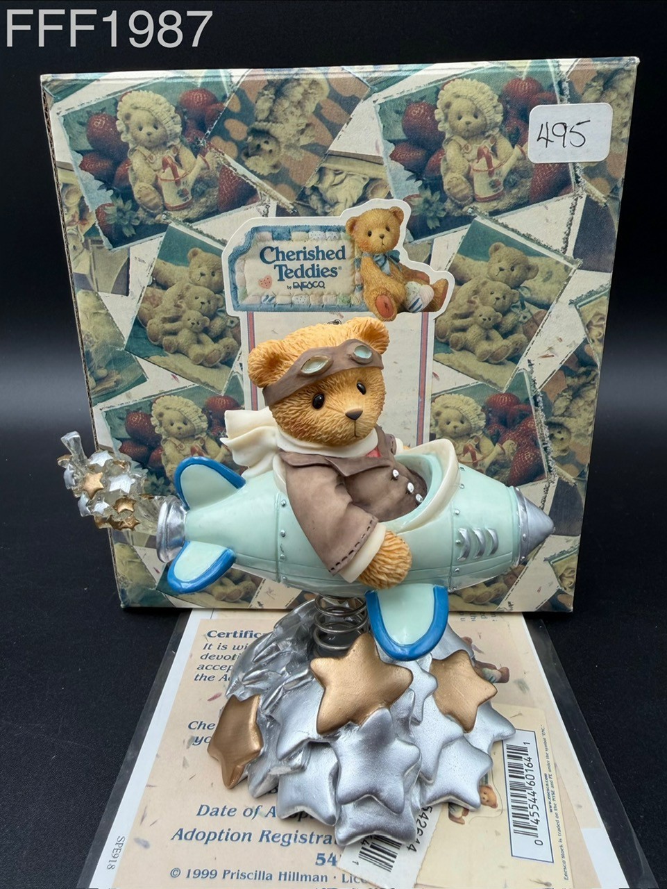 99 Enesco Cherished Teddies Milton “Wishing For A Future As Bright As The Stars”