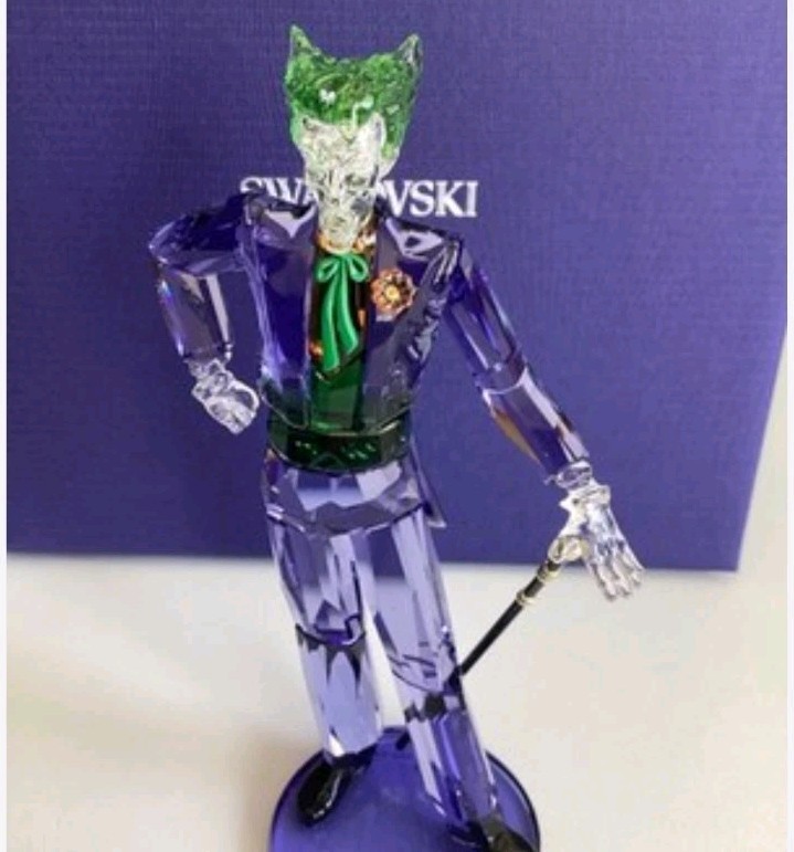 Swarovski DC Comics The Joker Batman Crystal Figurine Collectible Free Shipping