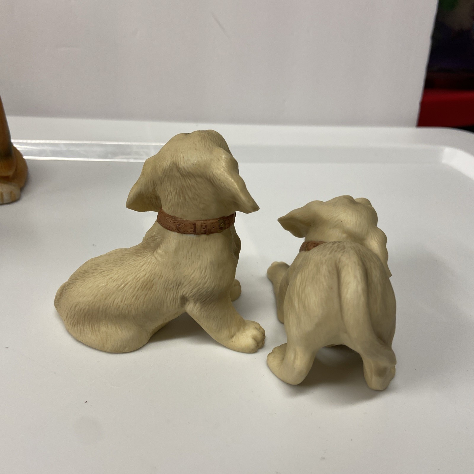 Vintage Lot Of 6 HOMCO Puppy Dogs Home Interior Figurines