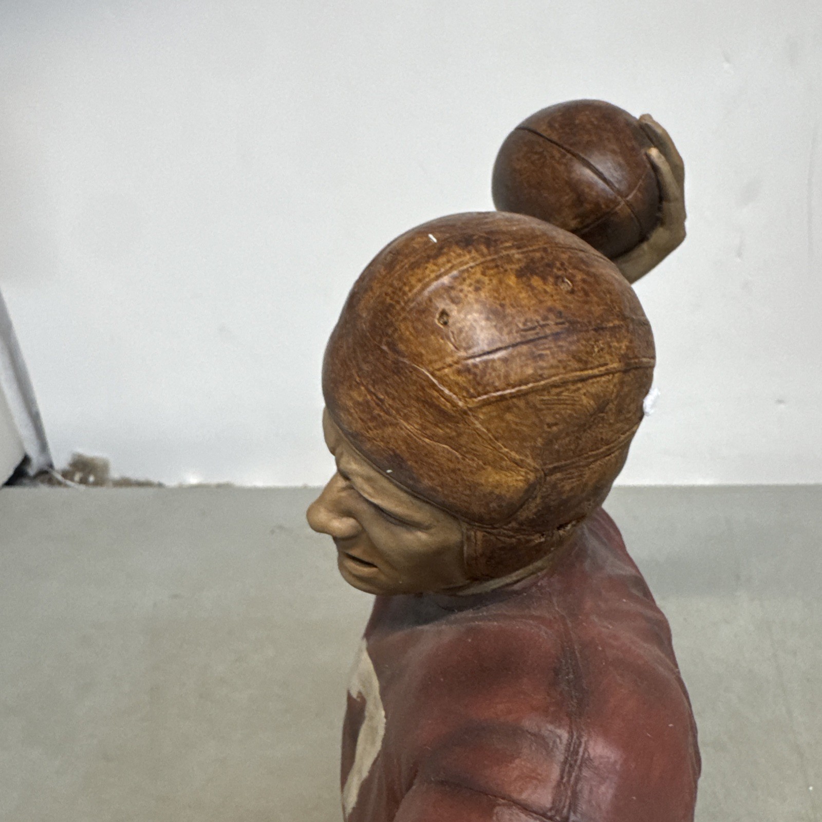 First & Goal Football Small Sculpture by Arich Harrison – Mill Creek Studios