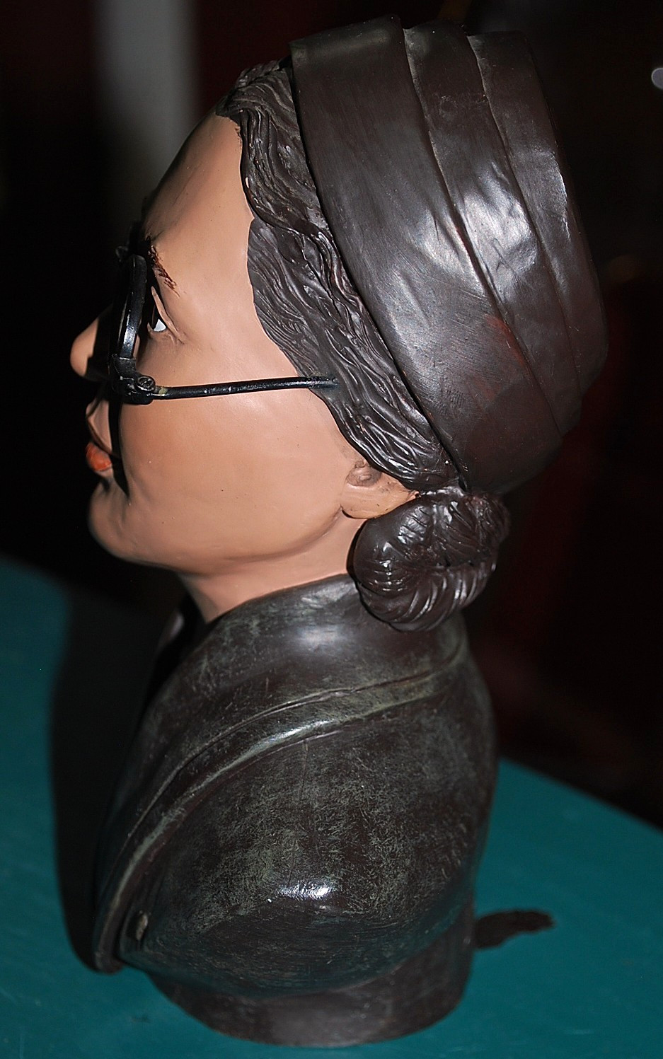 RARE Vtg 1995 ROSA PARKS BUST Resin Figurine SARAH’S ATTIC/Black Heritage 6.25″