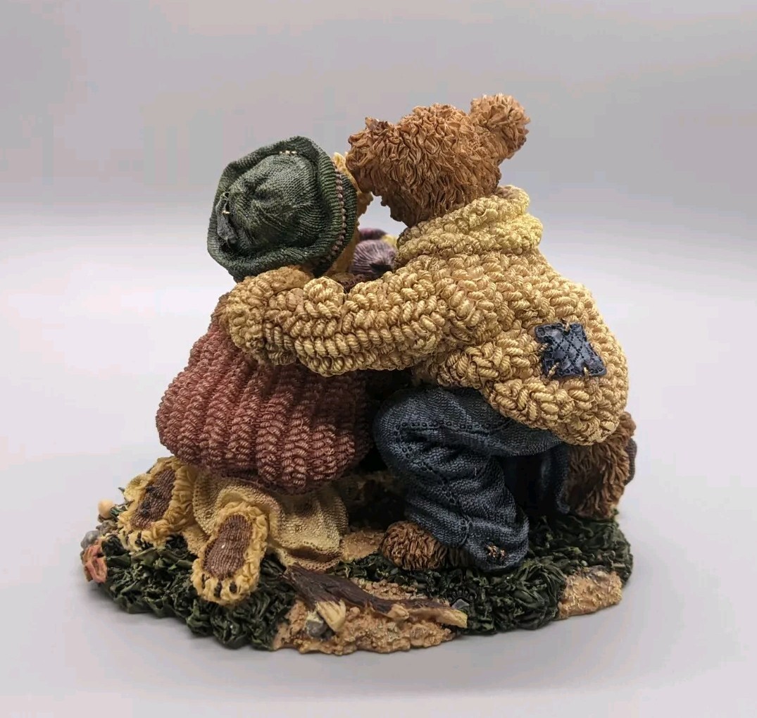 Boyds Bears “Stephanie John George The Family Tree” #228348 Fall Autumn Mom Dad