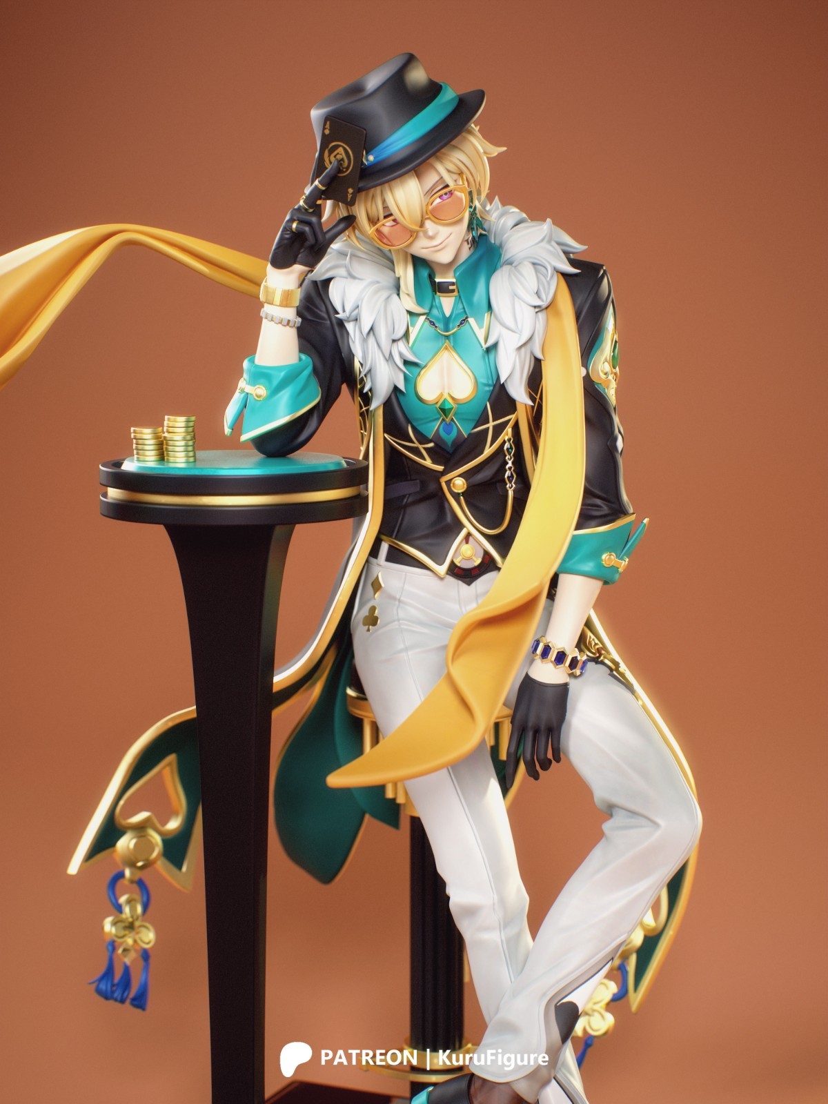 Aventurine | Honkai: Star Rail | UNPAINTED | 1/8 Scale Resin Kit