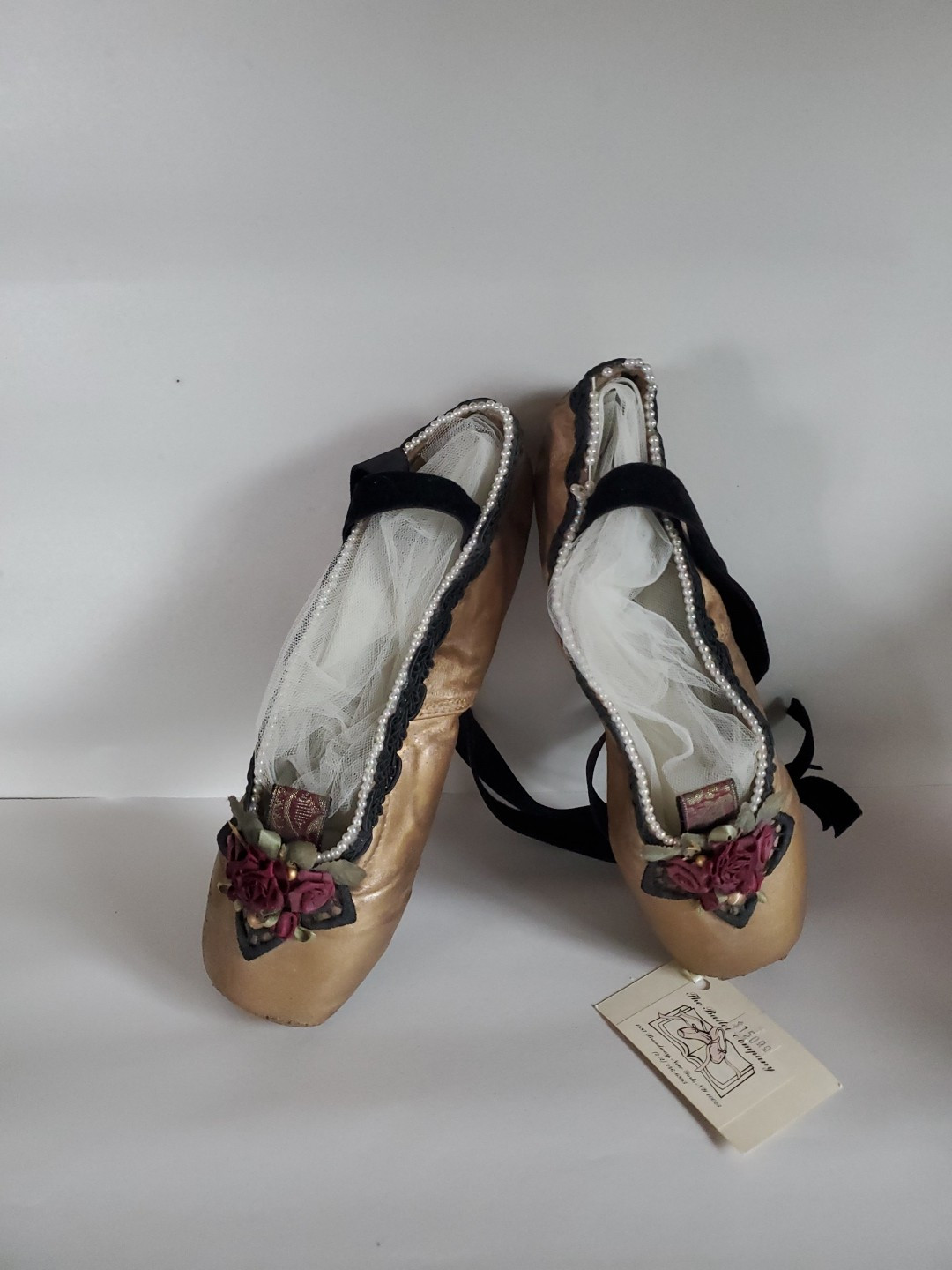 School Of American Ballet SAB Decorative Toe Shoes Sur La Pointe Used Real Wall