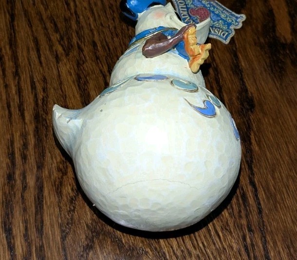 Jim Shore Disney Traditions Donald Duck Swaying Snowman Christmas Wobble 4016573