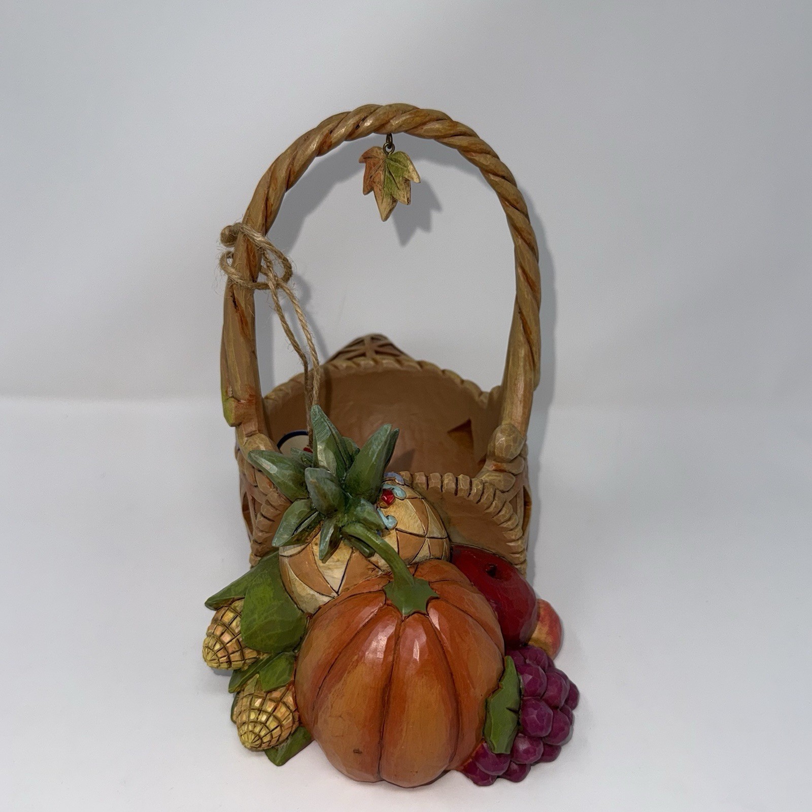 NIB Jim Shore BOUNTY OF BLESSINGS Cornucopia Basket Set 5 PCs Autumn Figurine