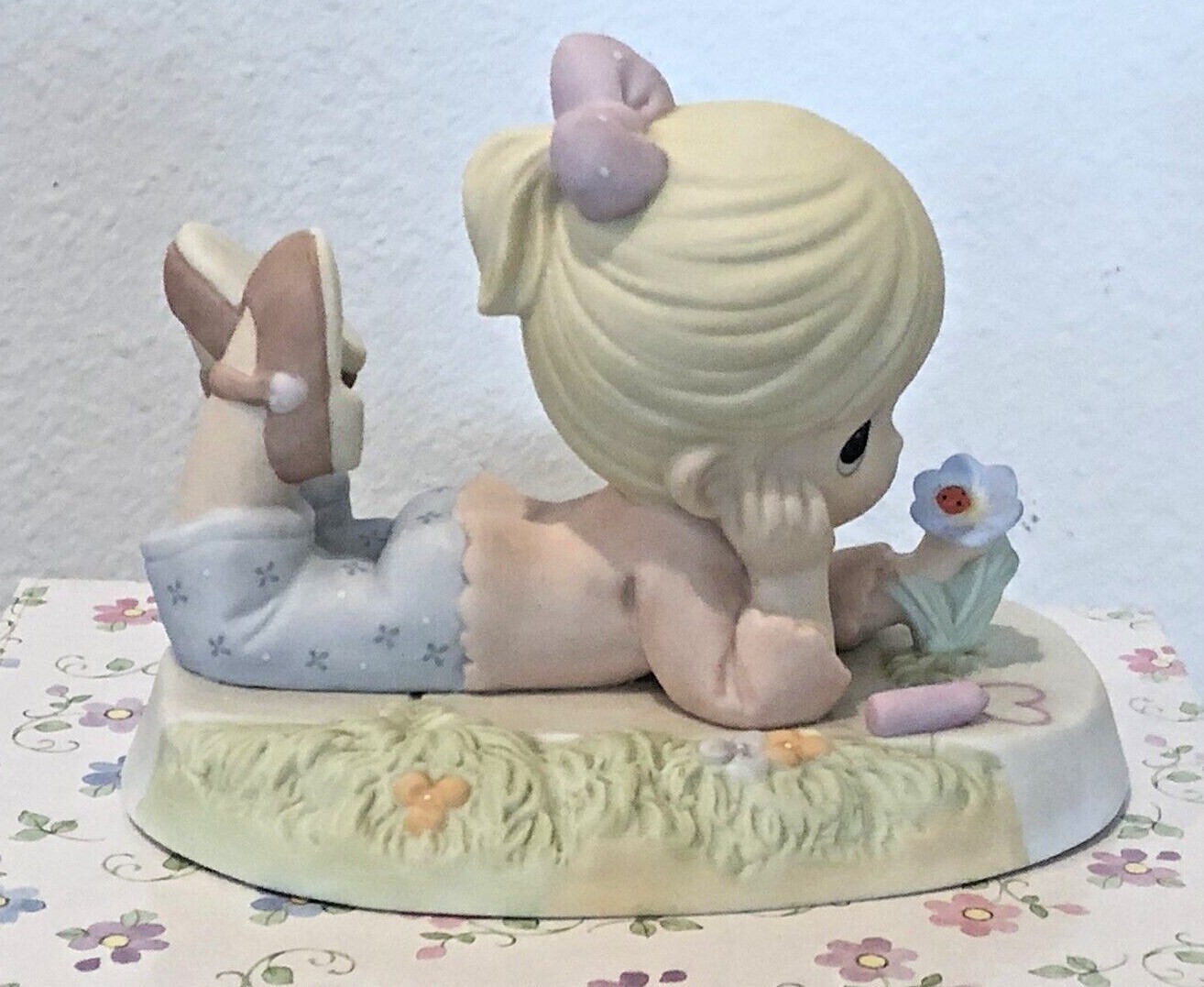 2003 VINTAGE PRECIOUS MOMENTS “BLESSED WITH SMALL MIRACLES” FIGURINE IN BOX
