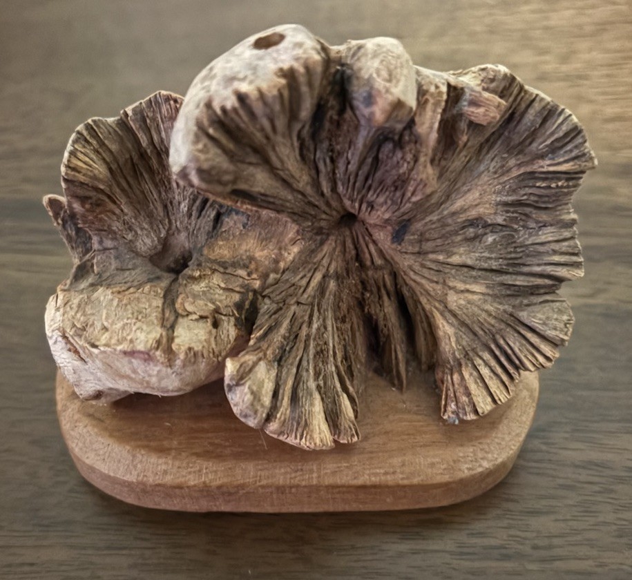 Wooden Figurine, Handicraft, Sculpture, Flower, Decor, Gift for Them!