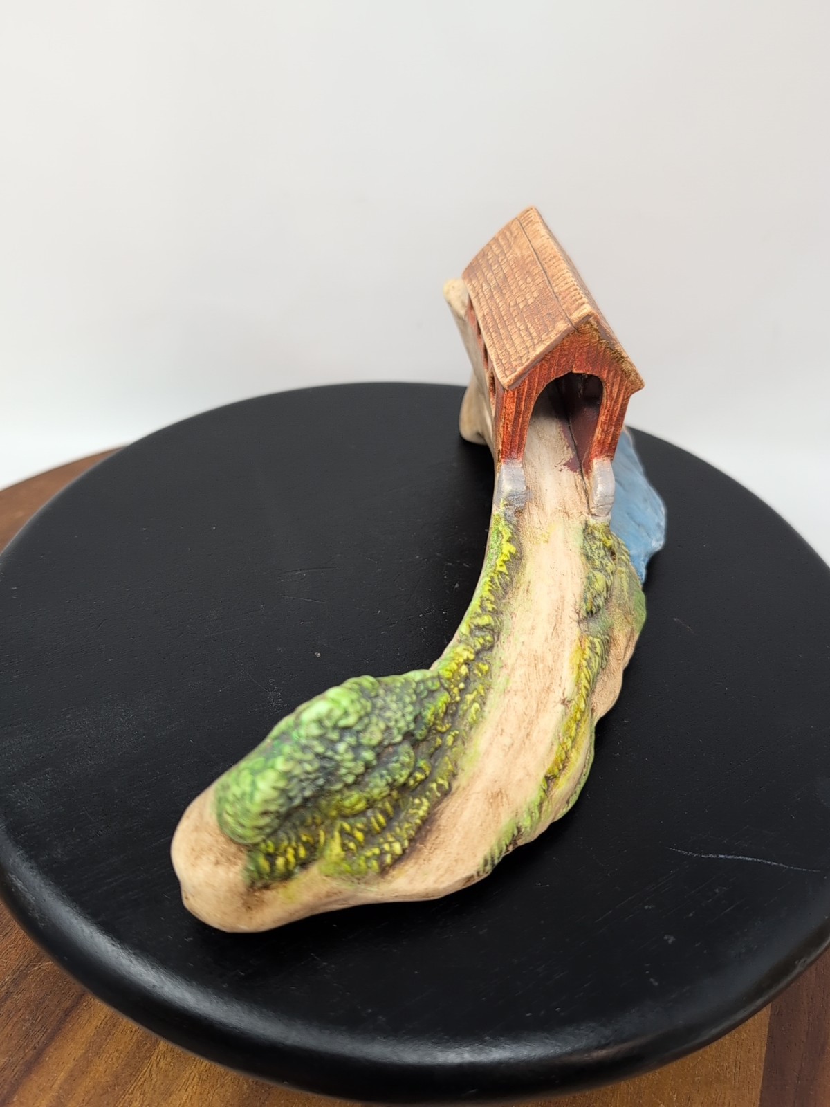 Beautifully Painted 1998 Tampa Bay Mold Co. Ceramic Bridge Sculpture