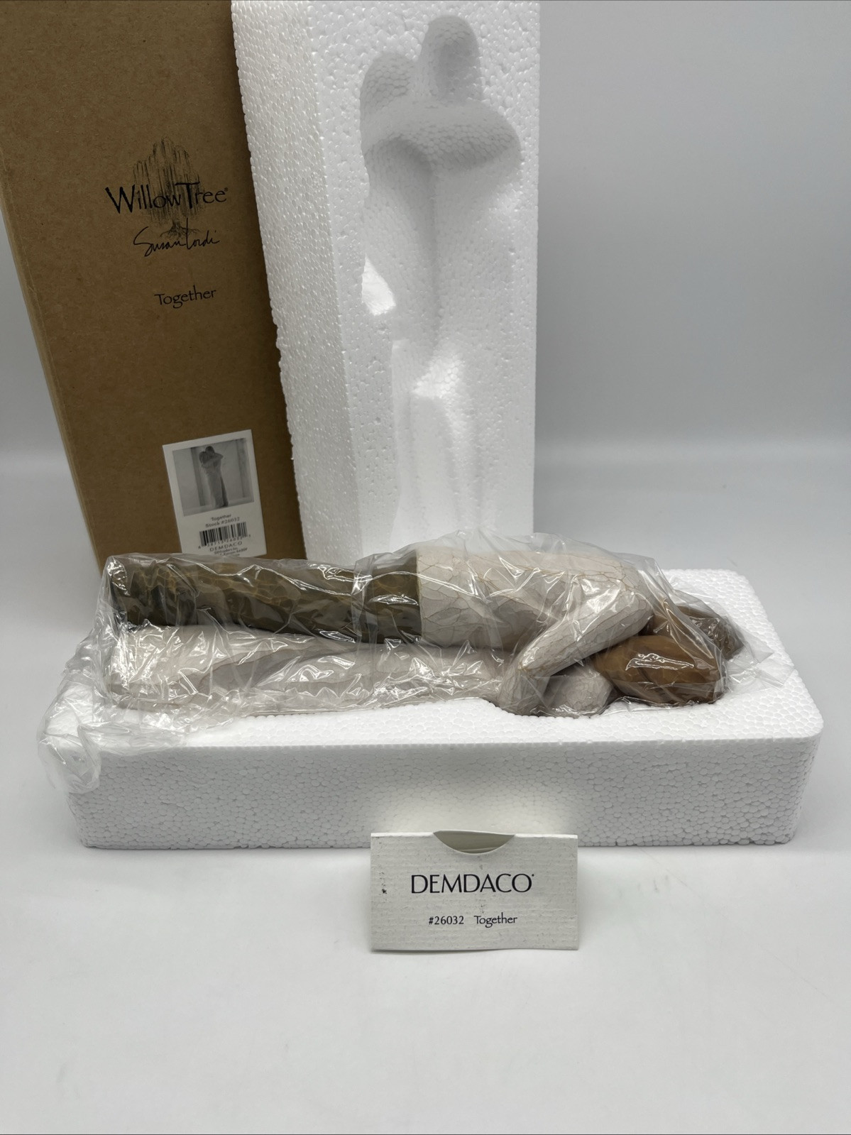 Demdaco Willow Tree TOGETHER Figurine Susan Lordi 2000 🌺 9″H #23062 NEW in Box