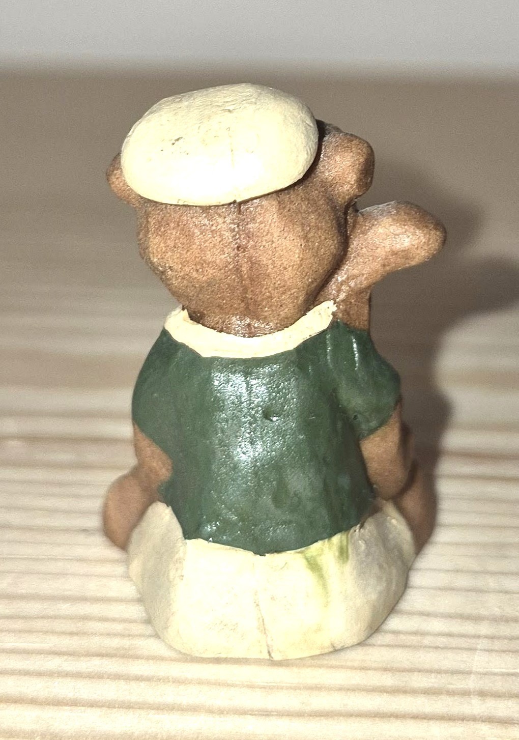Miniature Resin Bears Unbranded 1 1/2″ tall, Golfer, Cheerleader, Boy Set of 3
