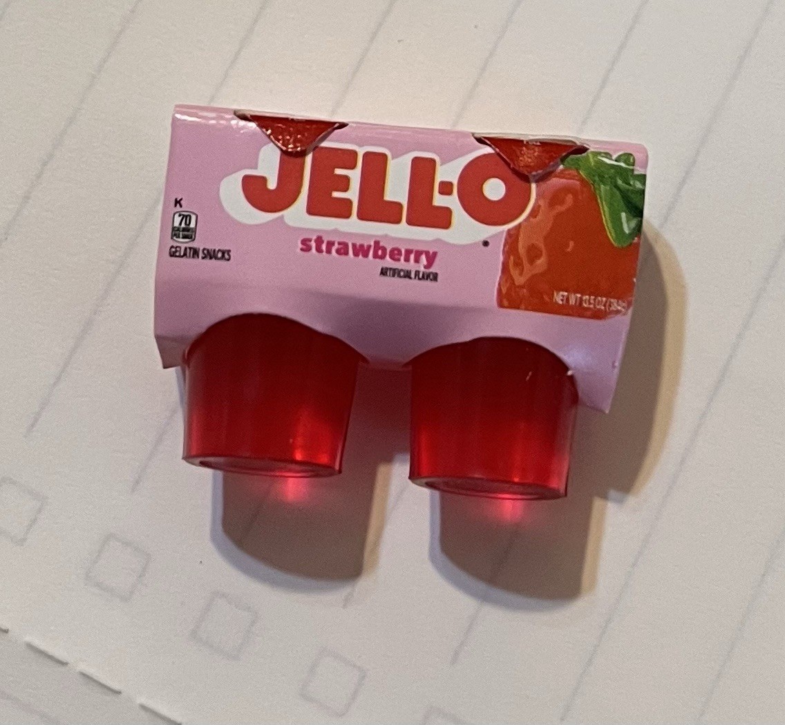 ZURU. Mini Brands. Fill The Fridge. Strawberry JELL-O **RARE**