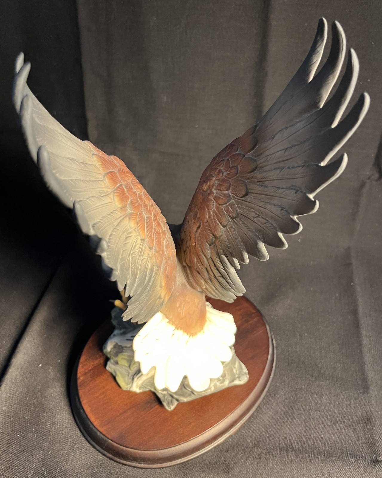 Homco Masterpiece Porcelain Eagle Figurine