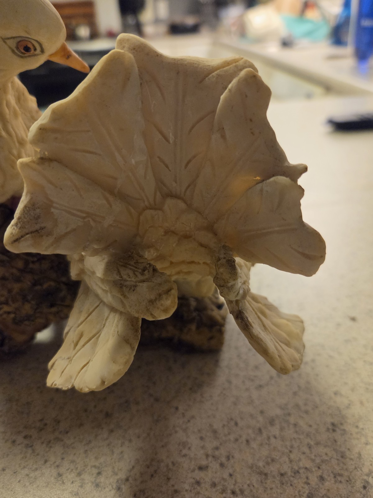 Montecelina Doves On A Branch Figurine