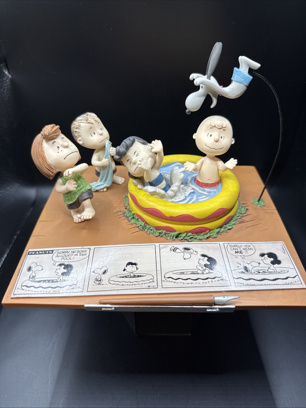 Hallmark Peanuts Gallery He’s Your Dog Charlie Brown Retired 2018 Brand New