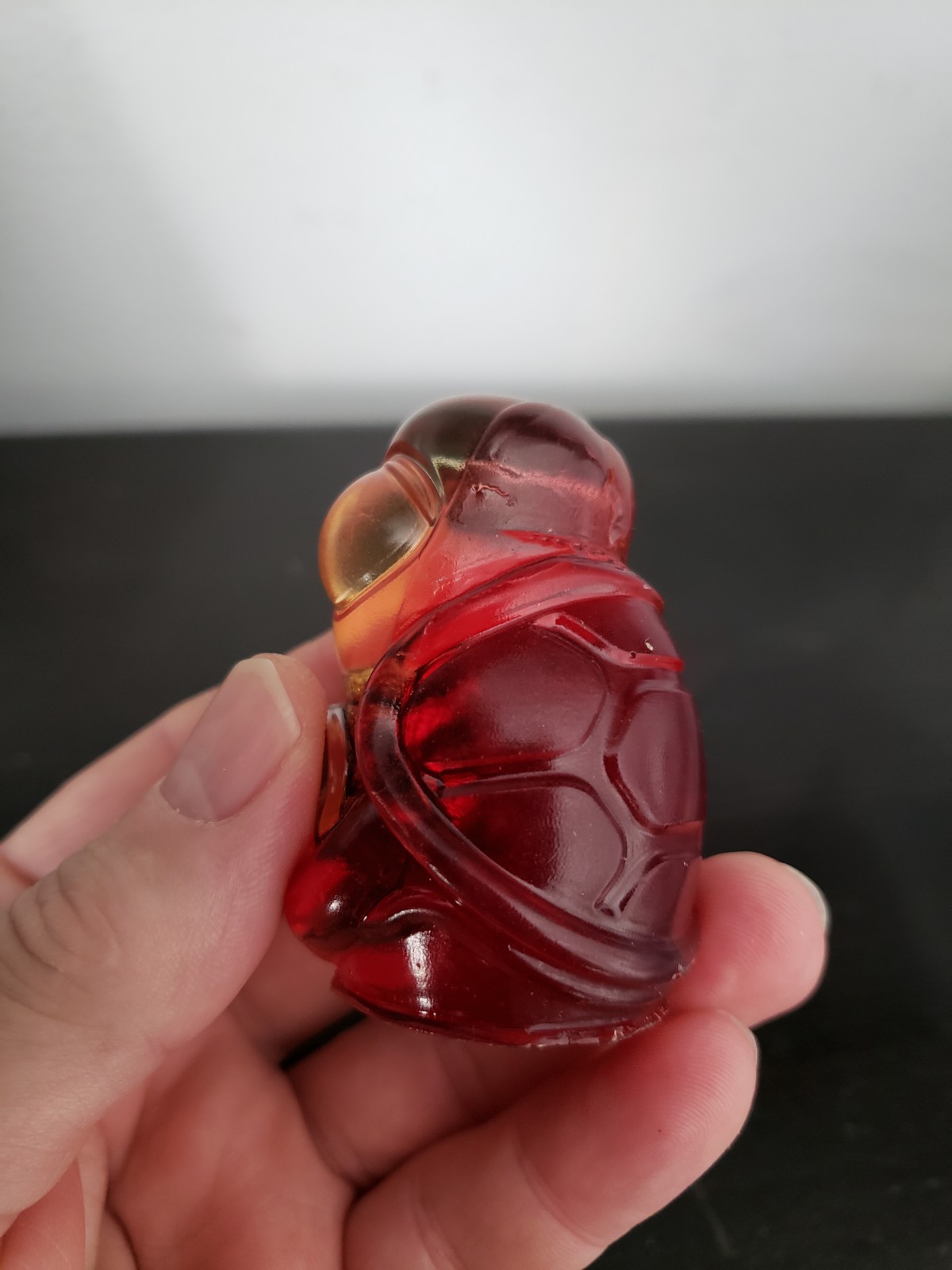 Lucky Turtle Acrylic Figurine With Lionarmory Bead One Of A Kind Medusa