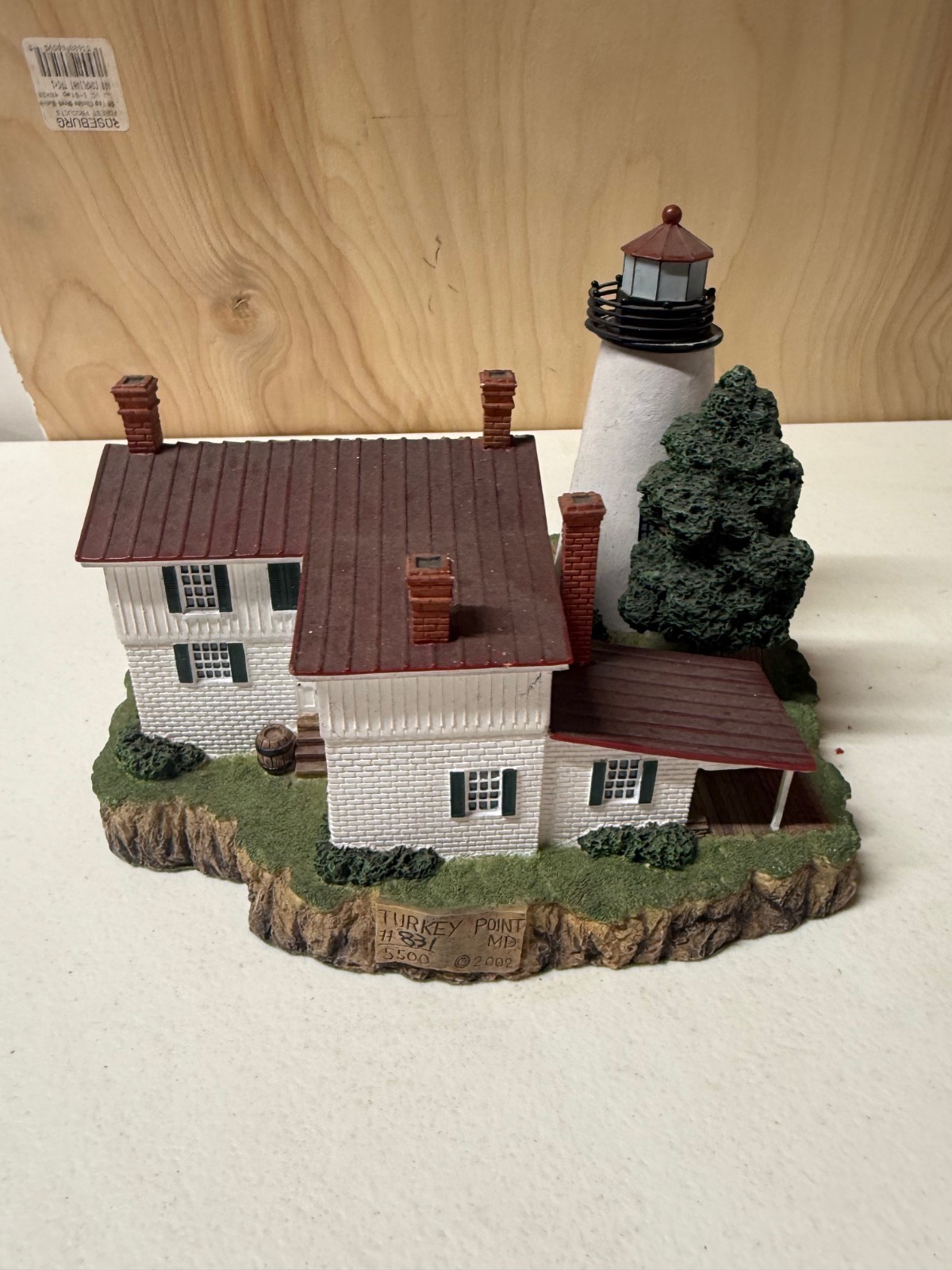 Harbour Lights 2001 Turkey Point Lighthouse Maryland # 279 Limited Editions