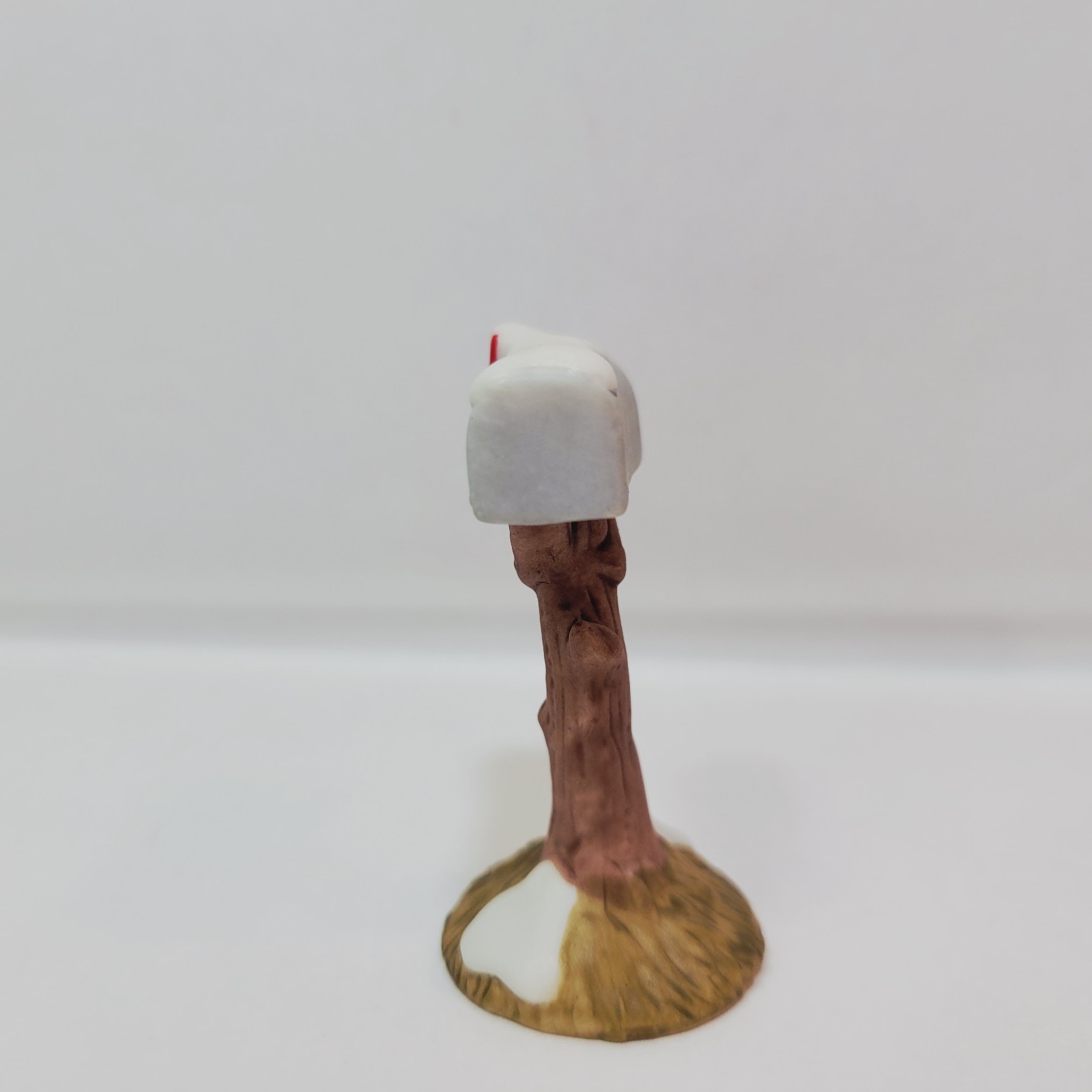 Vintage Lefton Colonial Village U.S. Mail Mailbox Ceramic Figurine