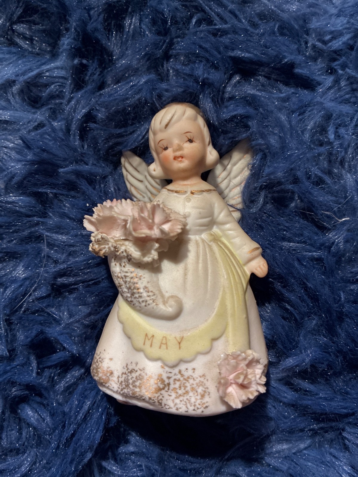 Rare Vintage Arnart 5th Ave May Birthday Angel