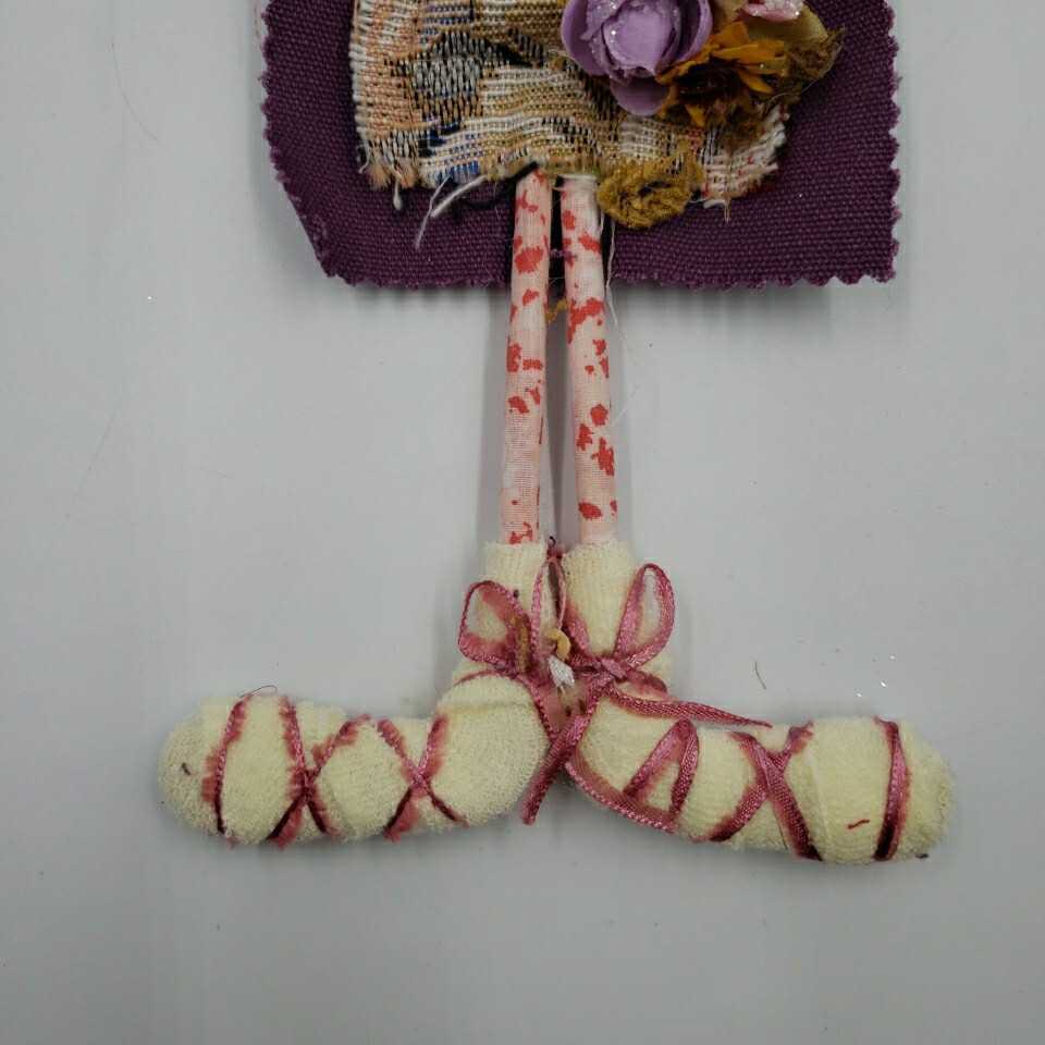 Ruby Lips Studio Silvestri Hanging Rag Doll Dance Like Nobodys Watching 12 In