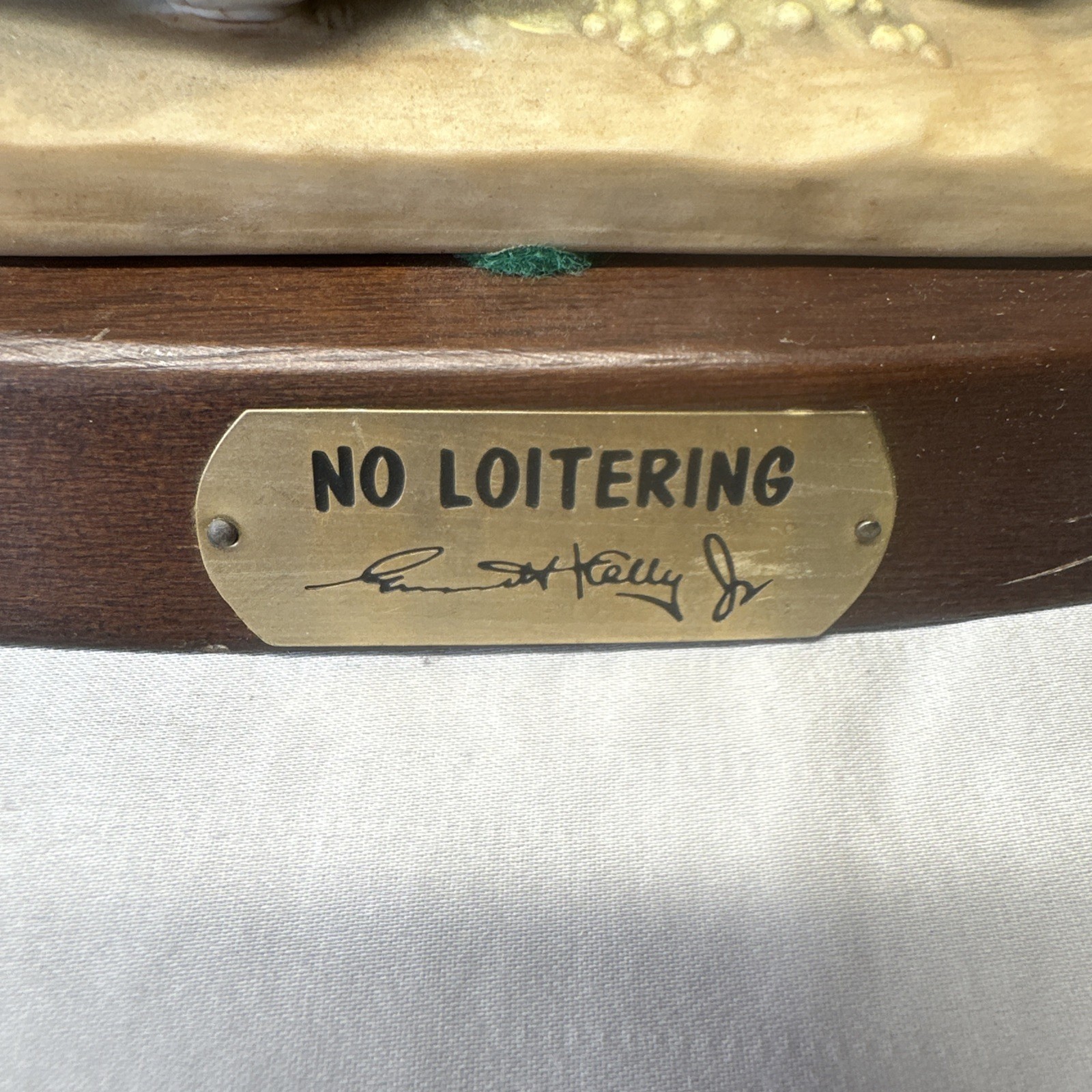 Emmett Kelly Jr Collection “No Loitering” Figurine 3706/7500 – Flambro