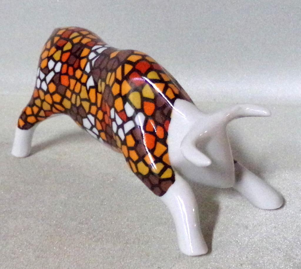 Mid Century Modern Arabia? Bull Sculpture
