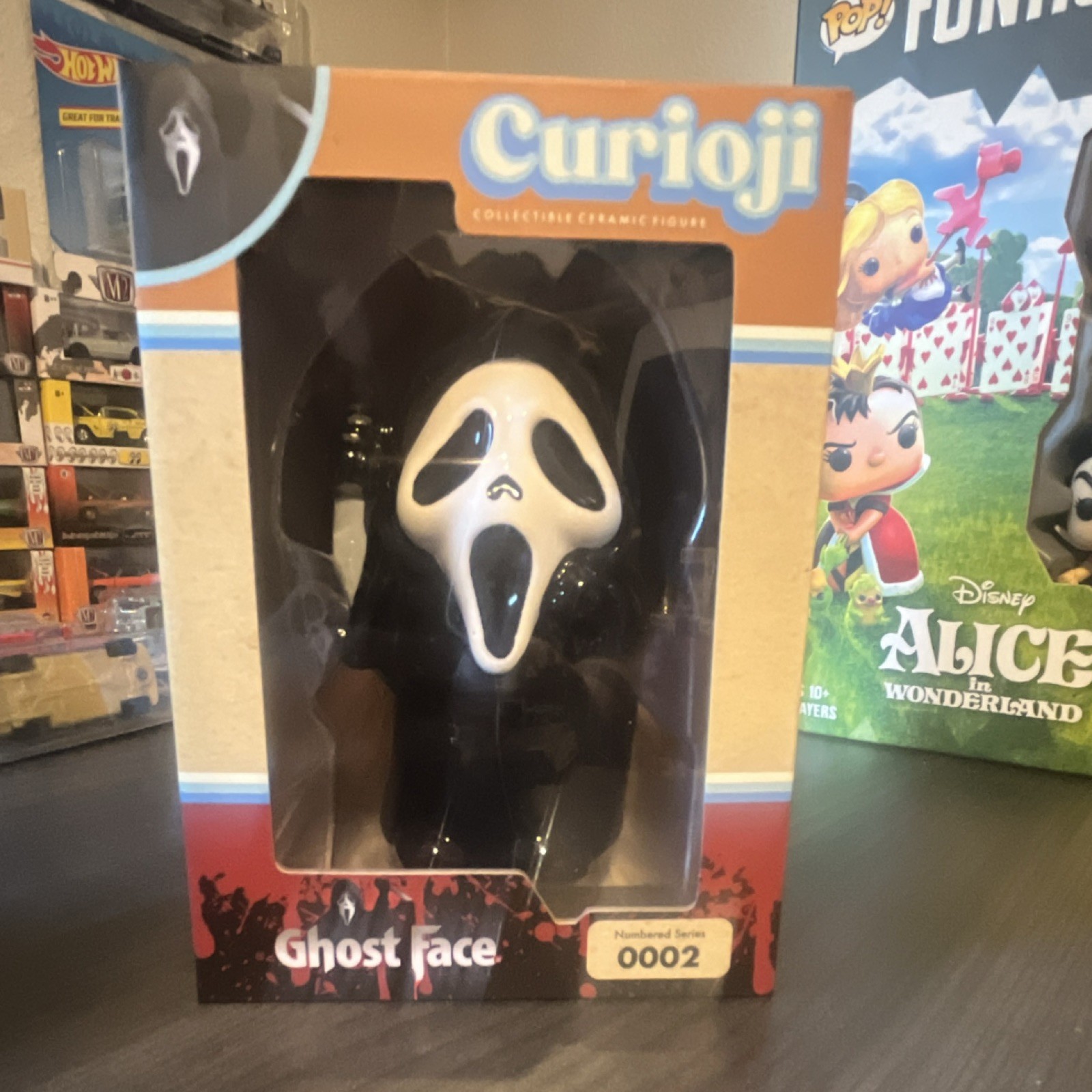 Curioji Ghost Face Collectible Ceramic Figure Numbered Series Horror Movies 2024