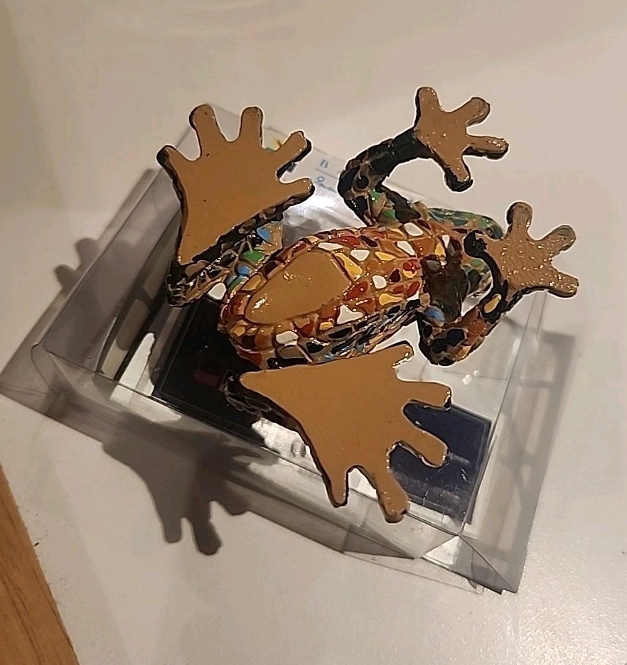 Barcino Classic Aquatic Frog Mosaic 2.5″ New In Box