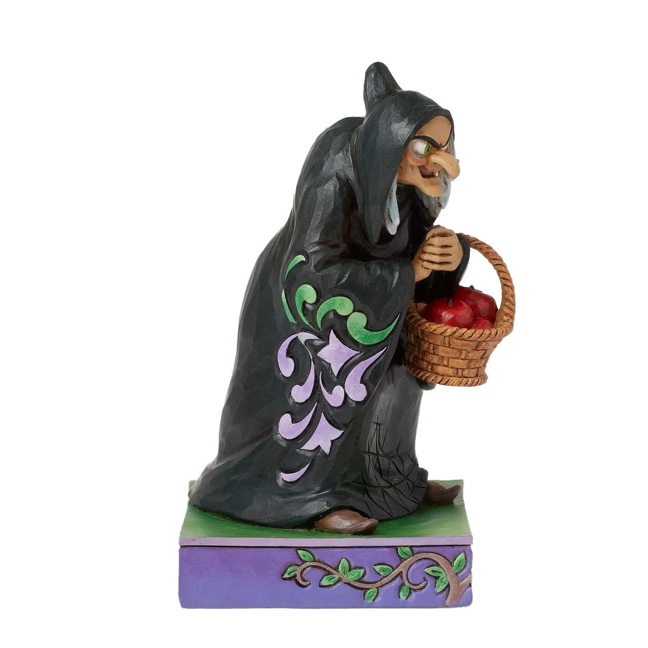 Jim Shore Disney Traditions Hag Poisoned Apple from Snow White Figurine