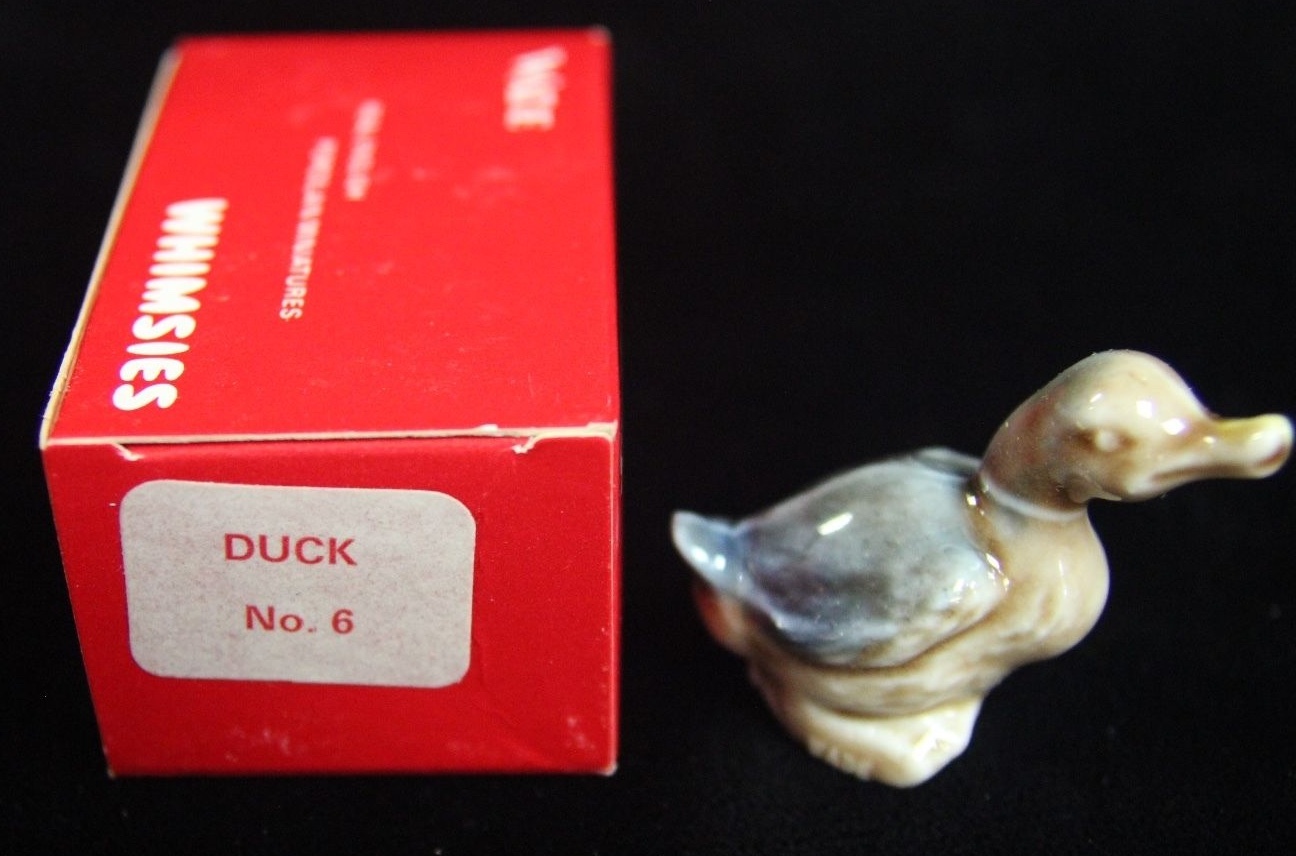 Wade….Made in England Whimsies Duck No. 6