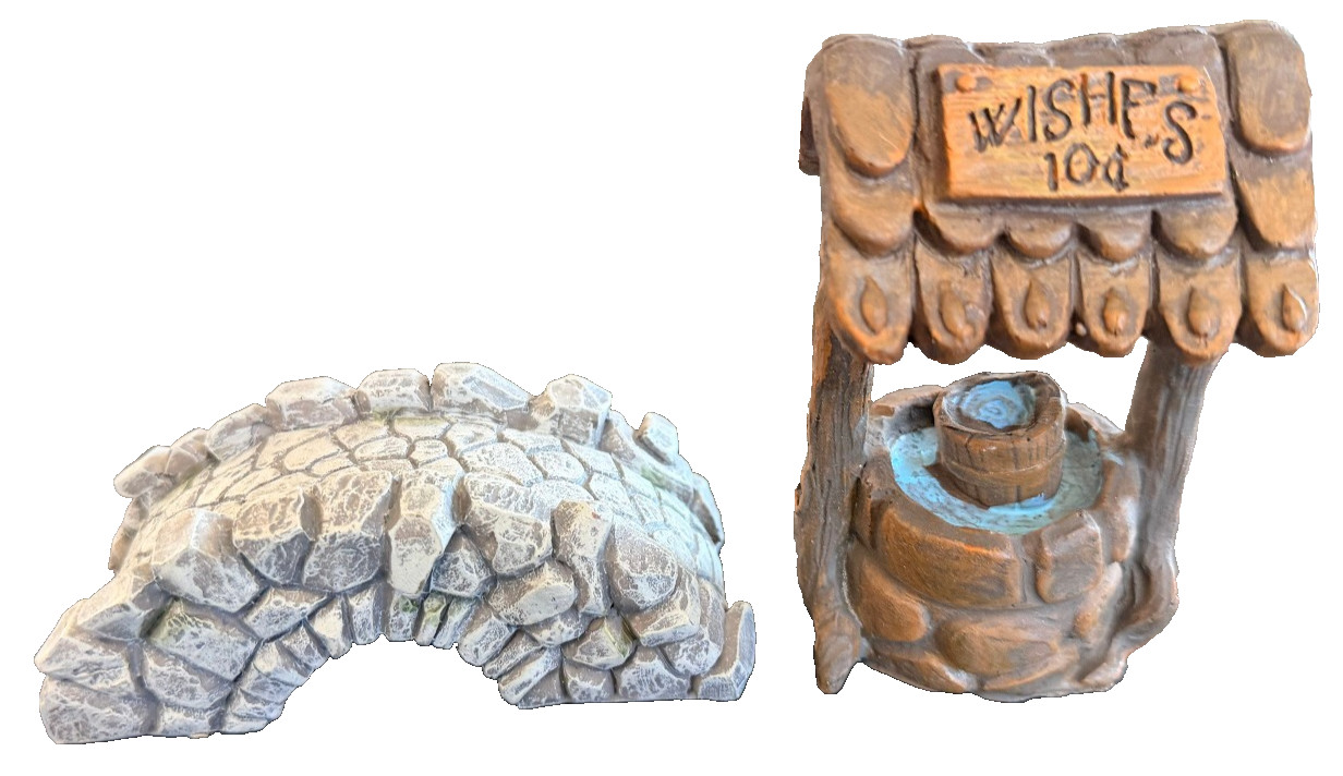 WADE England WHIMSIES Kneeling FAWN & Tiny TURTLE Tortoise Second Animal Figure