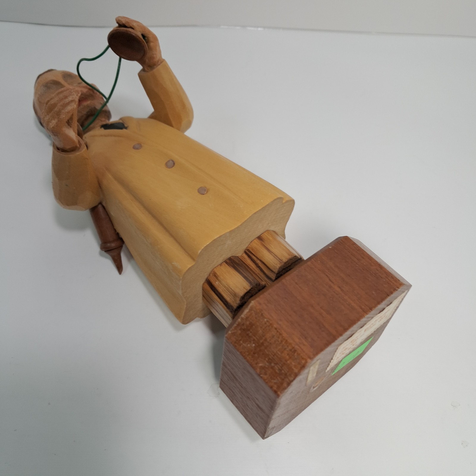 ARNI 1950s Italy, General Practitioner Doctor Hand Carved 7.5″ Wooden Figurine