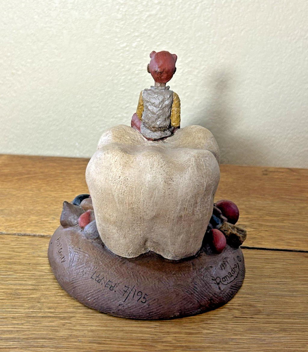 Ronadro 1989 “First Cavity” Limited Edition Dental Sculpture 7/195
