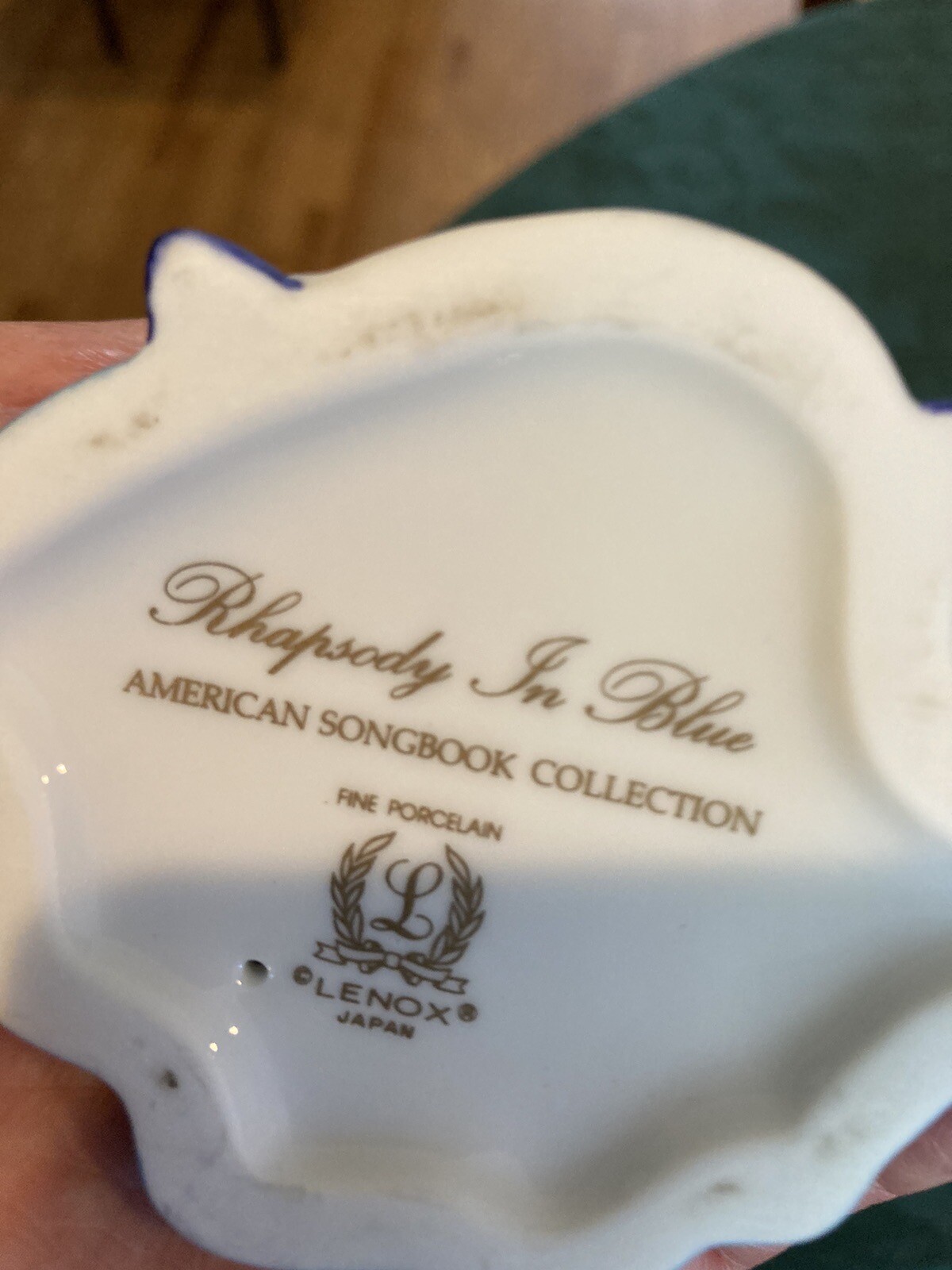 LENOX Rhapsody In Blue American Songbook Collection Porcelain Figurine