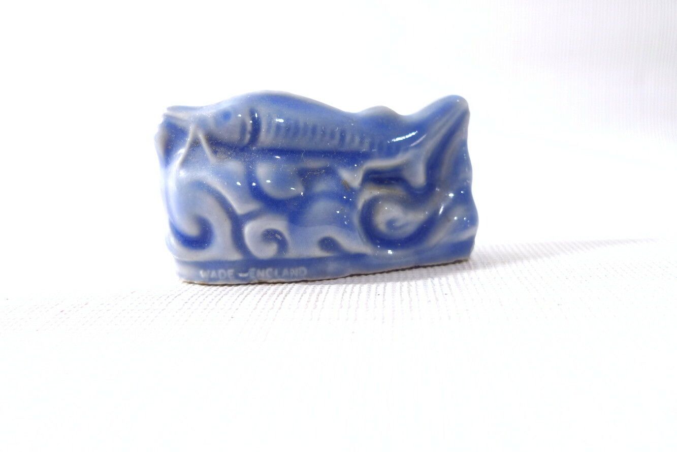 Wade England Ceramic Animal Figurine BLUE OCEAN FISH SAILFISH SWORDFISH