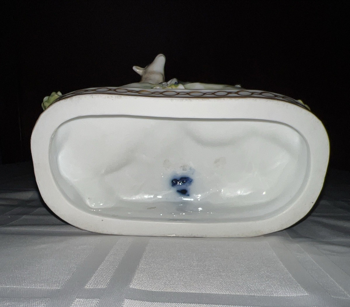 Antique Porcelain Courting Couple with Lamb with E & A Müller mark ?