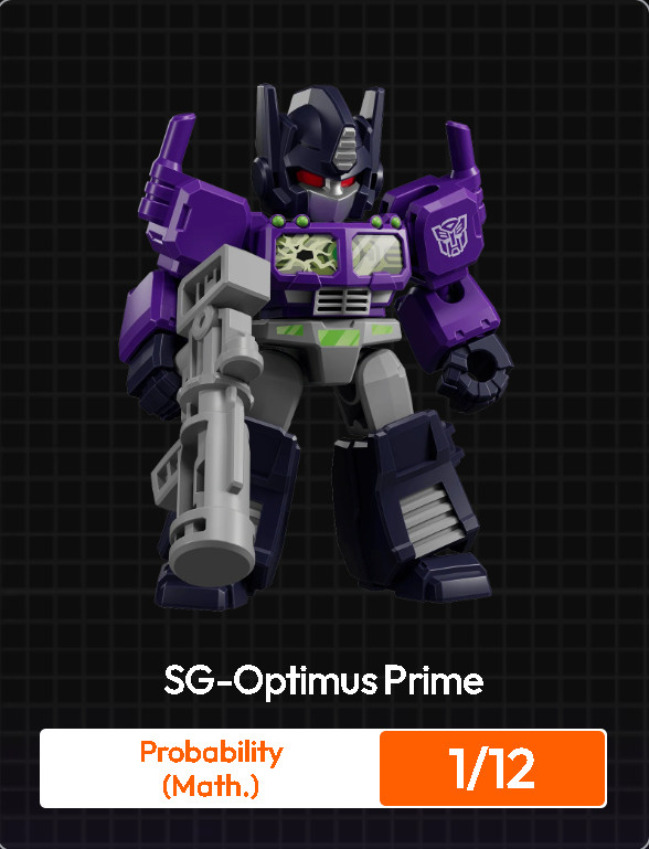 Blokees Transformers Defender Version 03 Mini Model Kit SG-Optimus Prime 1/12