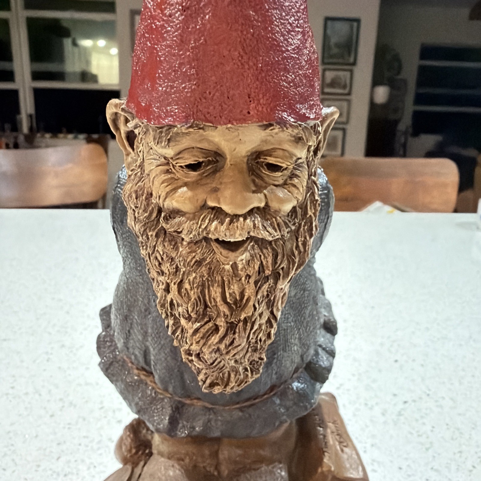 Tom Clark SIGNED Gnome JOHN ROBERT Golf Ball Gnome Cairn Studio 5301