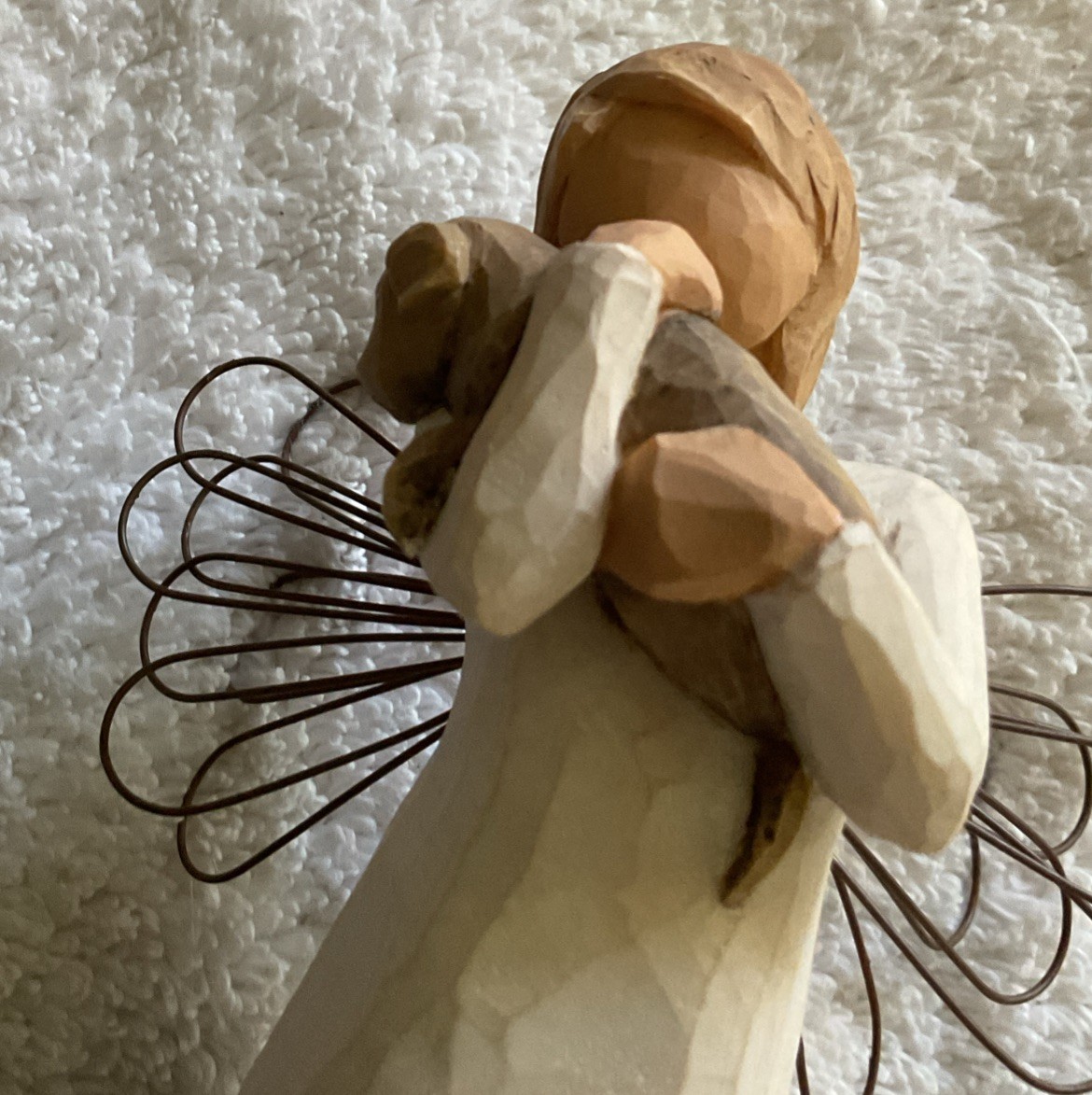 Willow Tree Angel of Friendship Figurine Susan Lordi 1999 Signed Hand Painted