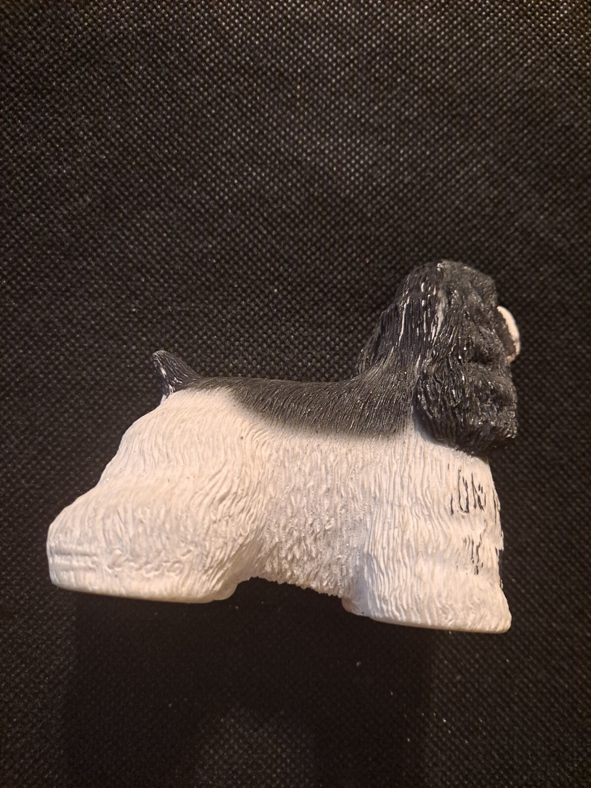 ENGLISH SPRINGER SPANIEL COLD BRONZE CAST DOG FIGURINE! e7756UXX