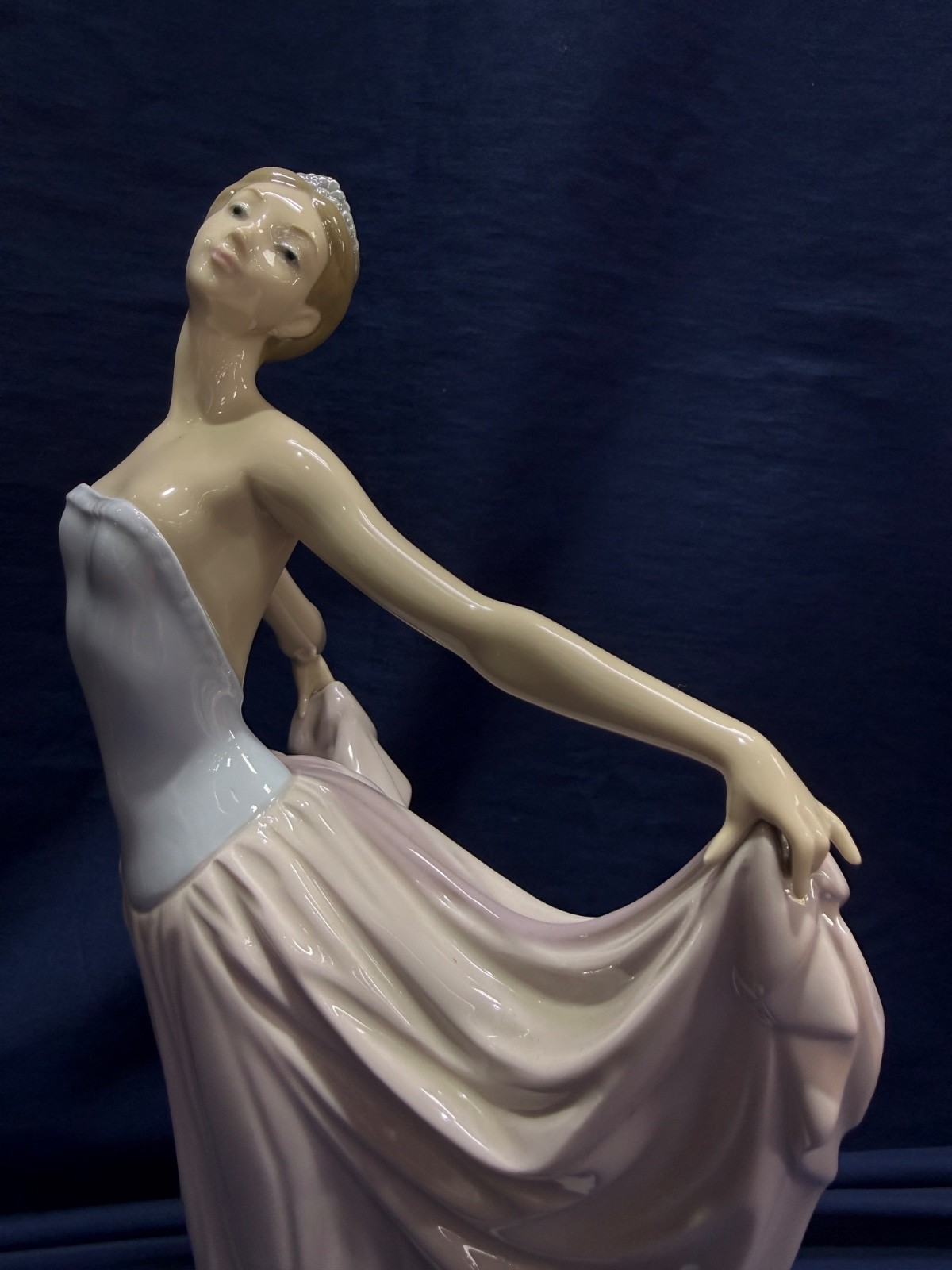Lladro 5050 Dancer Woman Ballerina Figurine Vicente Martinez Spain Gloss