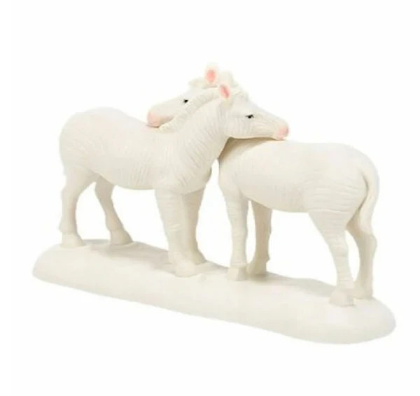 Snowbabies – We Stand Together Zebras Figurine Department 56