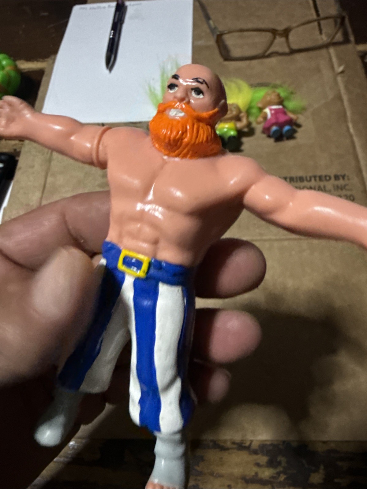Samson Finn Figure 1991 Just Toys Bend-Ems Pirates of the 7 Seas Great Used Cond